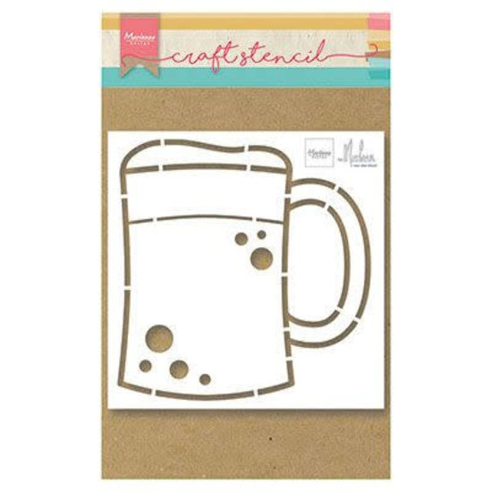 Marianne Design Marianne Design Mask stencil Beer mug  by Marleen