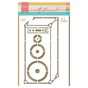 Marianne Design Mask stencil Music speaker