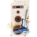 Marianne Design Marianne Design Mask stencil Music speaker