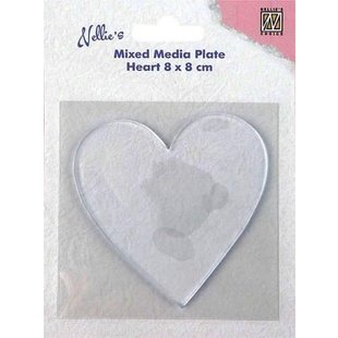 Nellie's Choice Mixed Media Plate Hart
