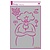 Pronty Pronty Julia Woning Stencil Lovely Lady