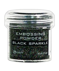 Ranger Embossing Powder Black Sparkle 34ml