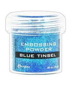 Ranger Embossing Powder Blue Tinsel 34ml