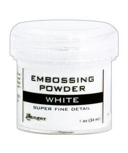 Ranger Embossing Powder Super fine detail 34ml. White