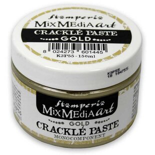 Stamperia Crackle paste 150 ml Gold