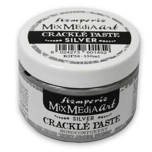 Stamperia Crackle paste 150 ml Silver