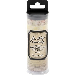 Tim Holtz Idea-Ology Design Tape Remnants 6st