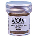 Wow Wow Embossing poeder Metallic Gold Rich Pale Regular 15ml