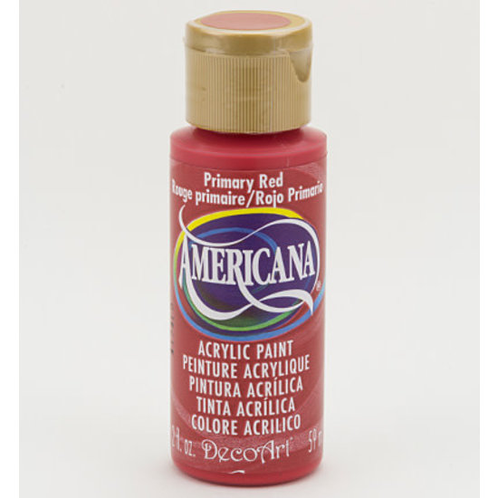 Deco Art Americana Decor Acryl 59ml Primary Red