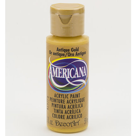 Deco Art Americana Decor Acryl 59ml Antique Gold