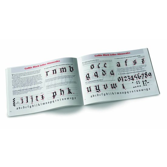 Manuscript Manuscript Calligraphy Instruction Manual