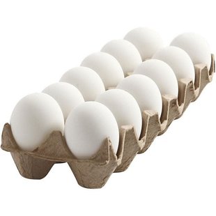 Eieren 12stuks plastic in doosje