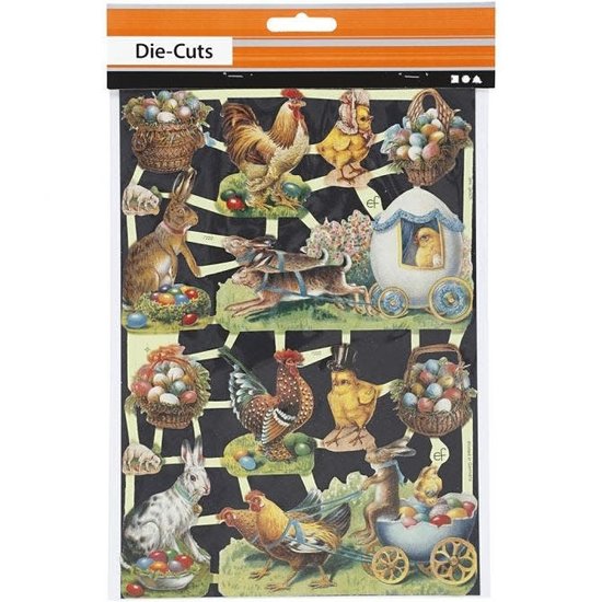 Creotime Vintage poezieplaatjes Pasen