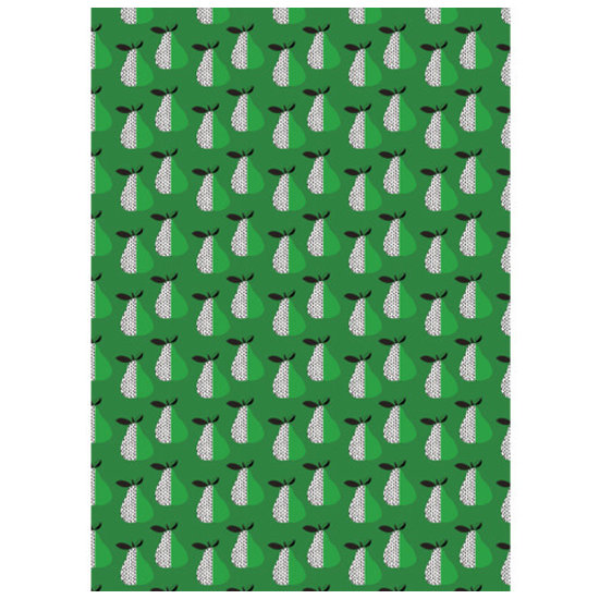 Decopatch Vel Decopatch Papier Patroon Peer Groen/Zwart