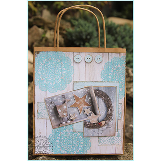 Folia Folia Kraft Papieren Tas 18x21x8cm