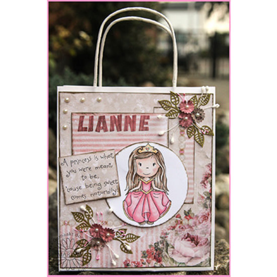 Folia Folia Kraft Papieren Tas 18x21x8cm