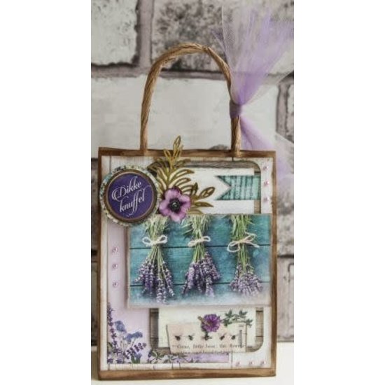 Folia Folia Kraft Papieren Tas 18x21x8cm