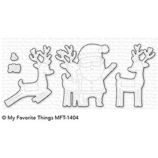 My Favorite Things My Favorite Things Die Namics Santa & Friends