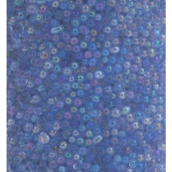 Hobby & Crafting Fun Glaskorrels Mini Parels  0,8-1 mm Blauw 22 gram