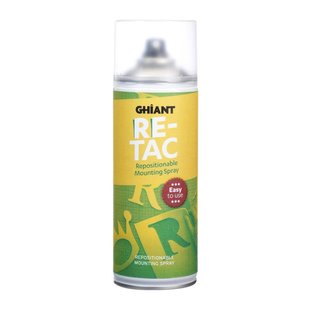 Ghiant Re-Tac Repositionable Mounting Spray 400 ml.