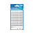 Avery Avery nummer teken etiket, zwart op wit 6,5 mm.