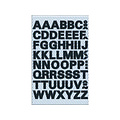 Avery Avery Letter sticker Watervast 9,5 mm. Zwart