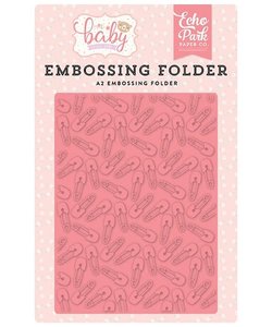 Echo Park Hello Baby It's A Girl Embossing Folder