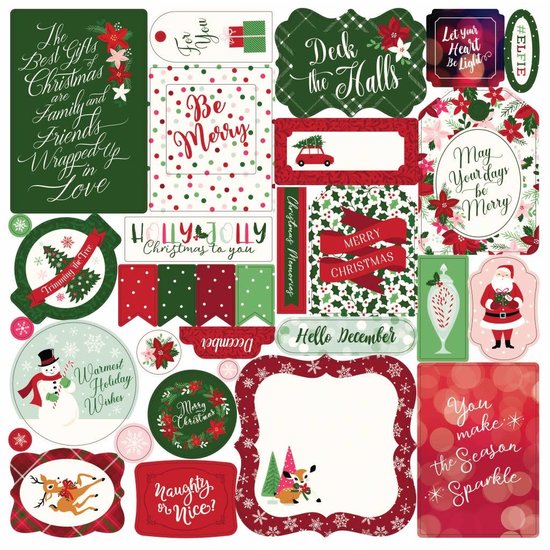 Echo Park Echo Park Ephemera Merry & Bright