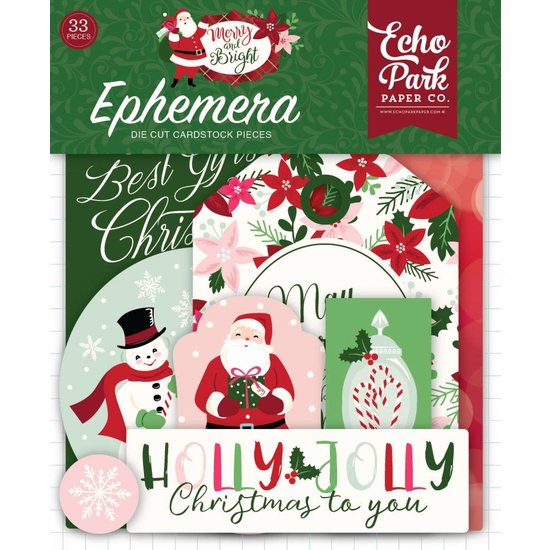 Echo Park Echo Park Ephemera Merry & Bright