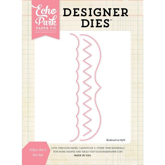 Echo Park Echo Park Edge die Set 2, 3 pcs.