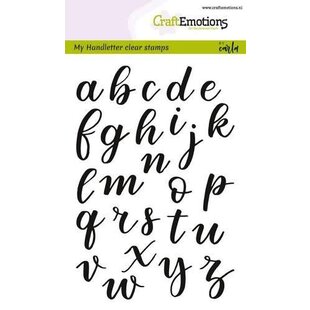 Craftemotions Stempel Alfabet Handletter