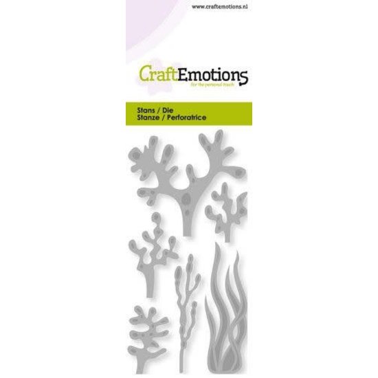 CraftEmotions CraftEmotions stansmal zeewier koraal 5 x10 cm.