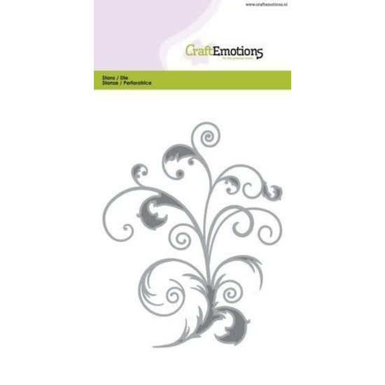 CraftEmotions CraftEmotions stansmal Swirl 10,5 x14,8 cm
