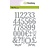 CraftEmotions CraftEmotions stansmal cijfers Card 10,5x14,8cm