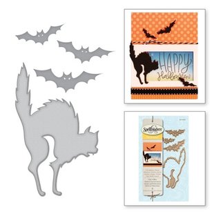 Spellbinders Die D-Lites Cat's and Bats