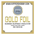 Kippers Gold Foil, bladgoud 14 x14 cm 25 st.