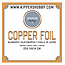 Kippers Copper Foil, bladkoper 14 x14 cm 25 st.