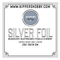 Kippers Silver Foil, bladzilver 14 x14 cm 25 st
