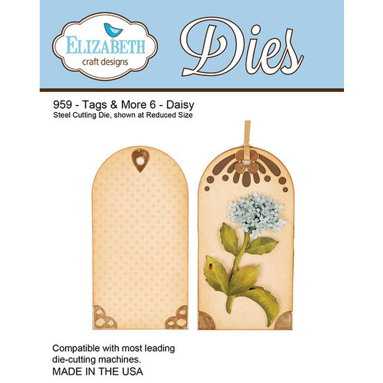 Elizabeth Craft design Elizabeth Craft Design stencil Tags & More