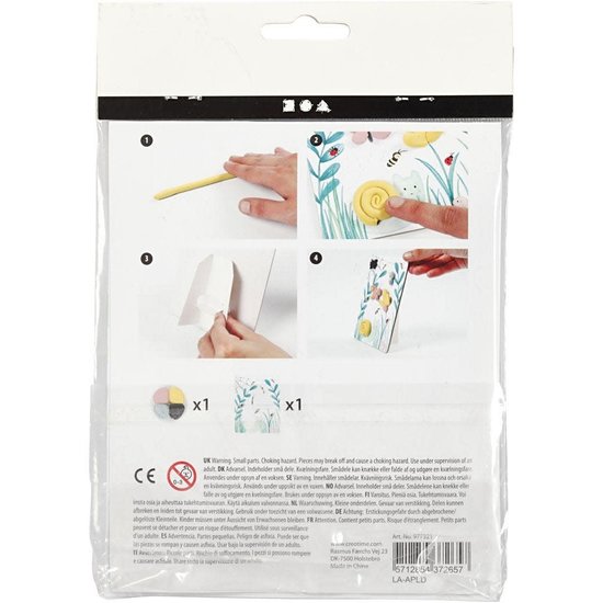 Creotime Mini Creative Kit Silk clay - nature