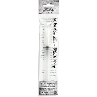 Tim Holtz water brush broad flat