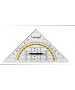 Westcott Geo driehoek  met greep 22cm