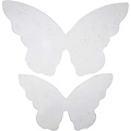 Creotime Vlinder Vleugels 7x12cm & 9,5x16cm 20st