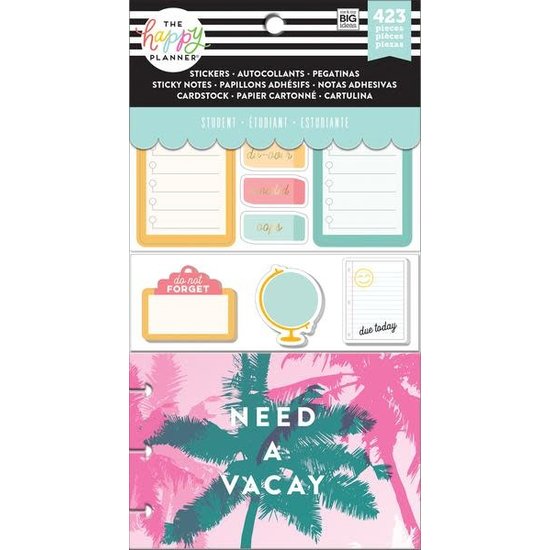Me & My Big Ideas Happy Planner Multi Accessory Pack Student