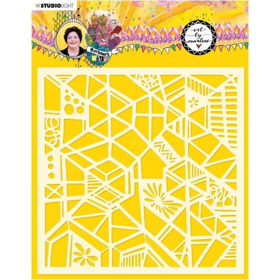 Studio Light Studio Light Mask Stencil Art By Marlene, Marlene's World nr.17