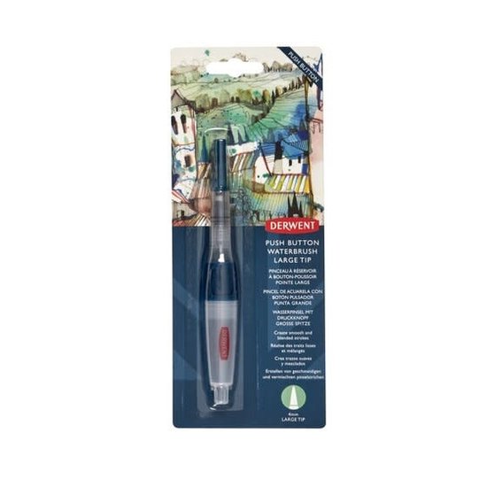 Derwent Derwent Push Button Waterbrush Large Tip