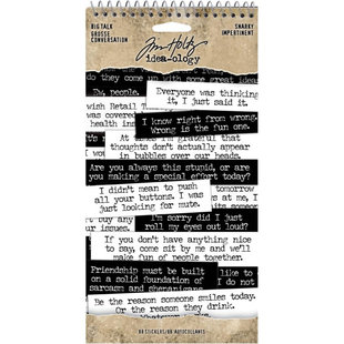 Tim Holtz Idea-Ology Stickers Big Talk Snarky