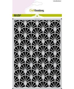 CraftEmotions Mask Stencil A5 Sierbogen