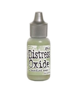 Ranger Tim Holtz Distress Oxide Re-Inker 14ml Bundled Sage
