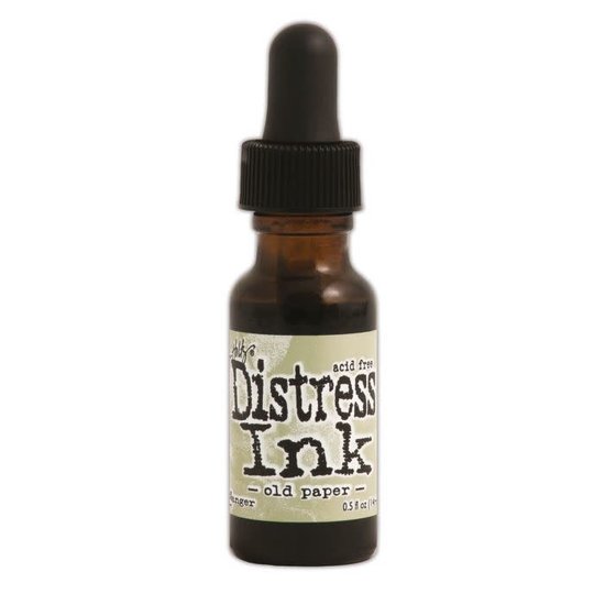 Tim Holtz Ranger Tim Holtz Distress Ink Re-Inker 14ml Old Paper